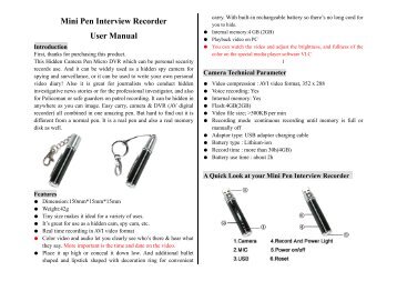 Mini Pen Interview Recorder  -  2